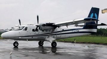 The ill-fated plane DHC-6 (TJ-TIM)