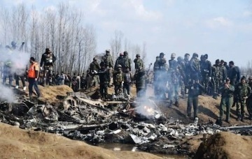 IAF chopper crashes in Valley, 7 killed